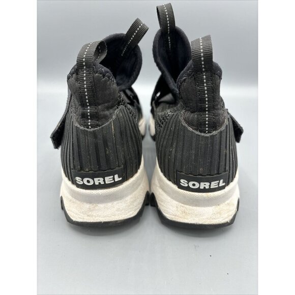 Sorel Kinetic Black‎ Mesh Sneakers Womens 7.5 Casual Athleisure - Picture 3 of 7